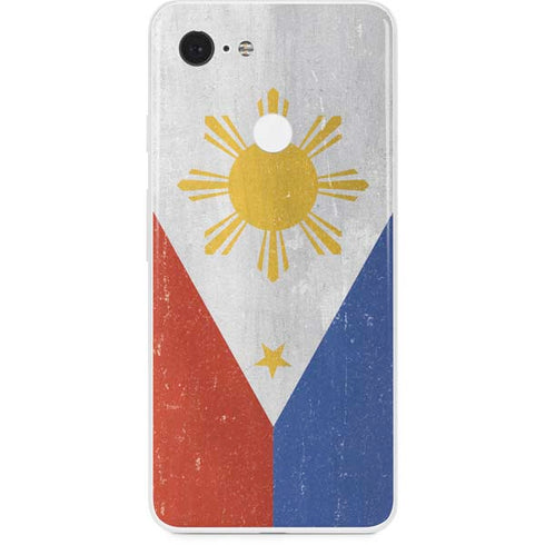 Philippines Flag Distressed Google Pixel 3 Skin